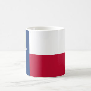 Texas flagga kaffemugg