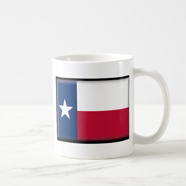Texas flagga kaffemugg (Höger)