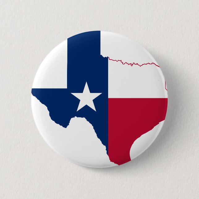 Texas flagga karta knapp (Framsida)