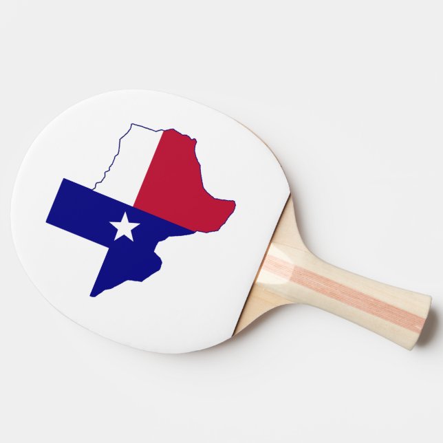 Texas Flagga Karta Pingisracket (Sidan)