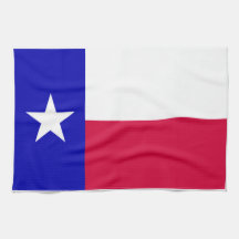 Texas Flagga Kitchen Towel