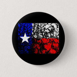 Texas flagga knapp