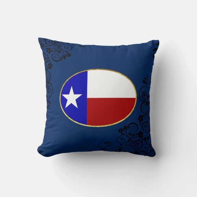 Texas flagga kudde (Framsida)