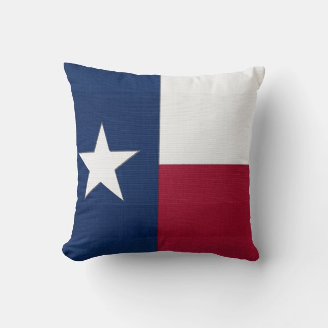 Texas Flagga Kudde (Framsida)