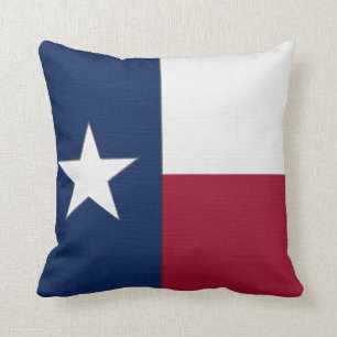 Texas flagga kudde
