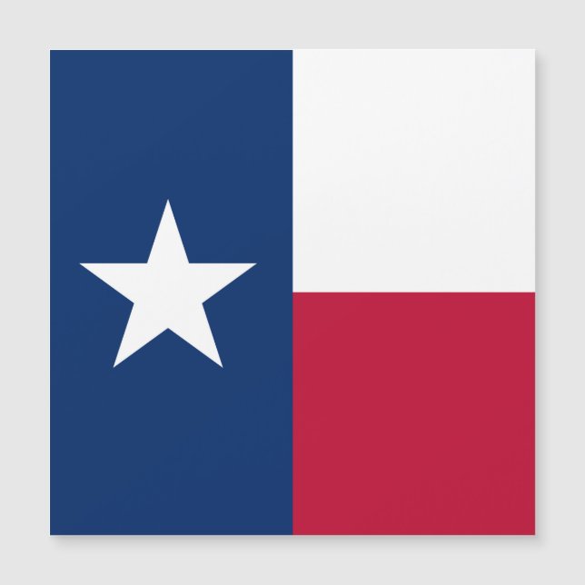 Texas flagga: Långhorn, Den ensamma texanska stjär (Framsida)