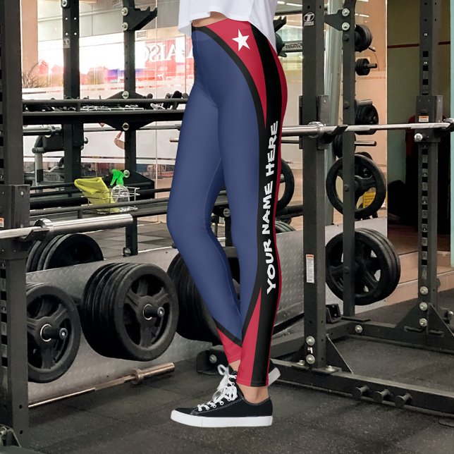 Texas Flagga Leggings (Skapare uppladdad)