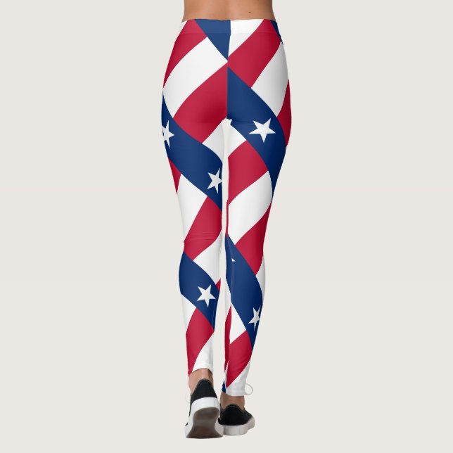 Texas flagga leggings (Baksida)