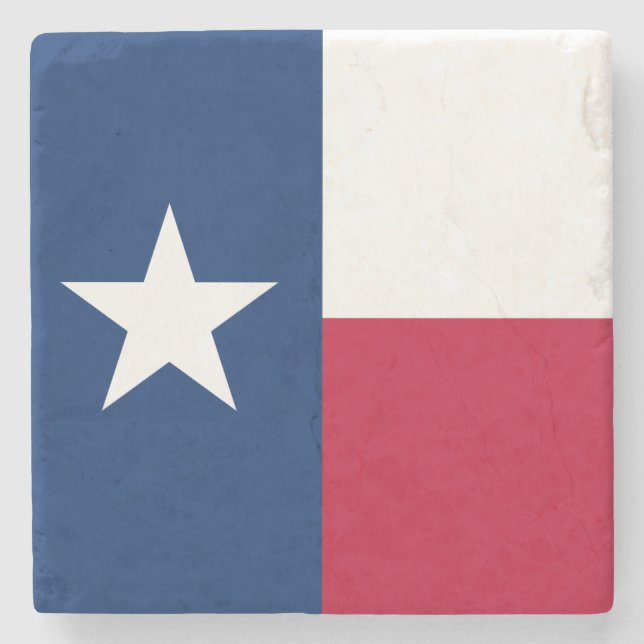 Texas Flagga Lone Star State Proud Texan Rustic Stenunderlägg (Framsidan)