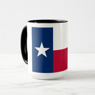 Texas Flagga: Longhorns, Stjärnstaten Texan Lone Mugg