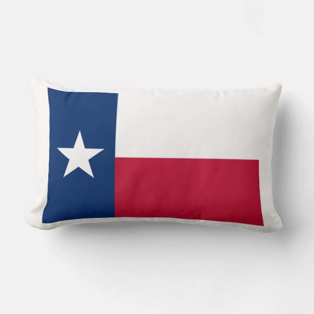 Texas flagga lumbarkudde (Framsida)