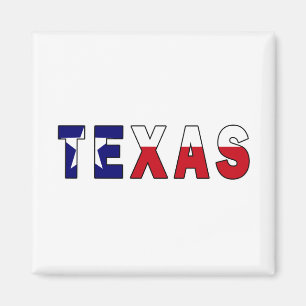 Texas Flagga Magnet