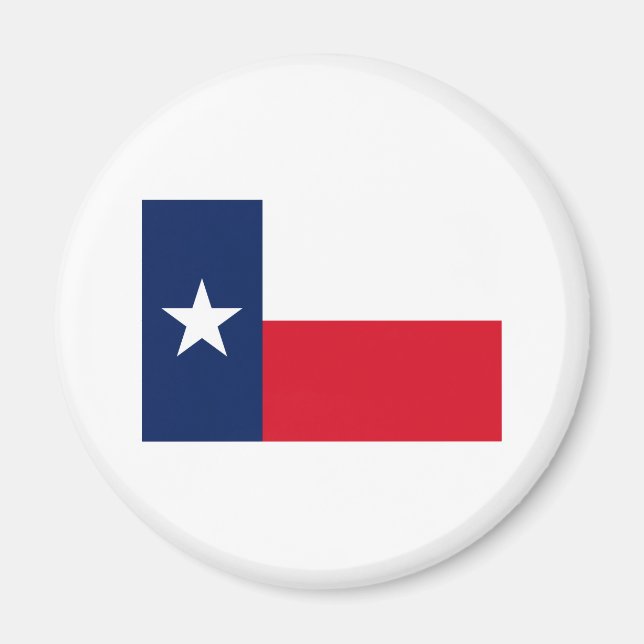 TEXAS FLAGGA MAGNET (Framsidan)