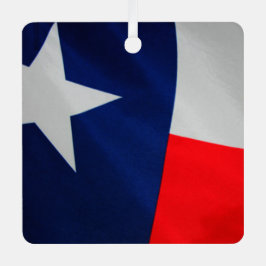 Texas Flagga Metall Ornament