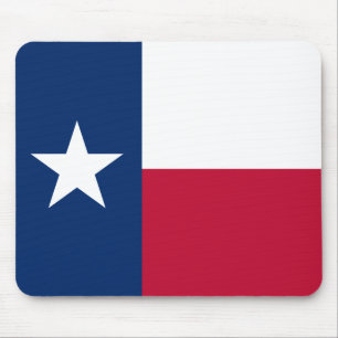 Texas flagga musmatta