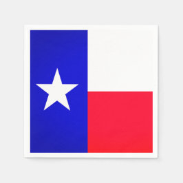 Texas Flagga Napkins Pappersservett