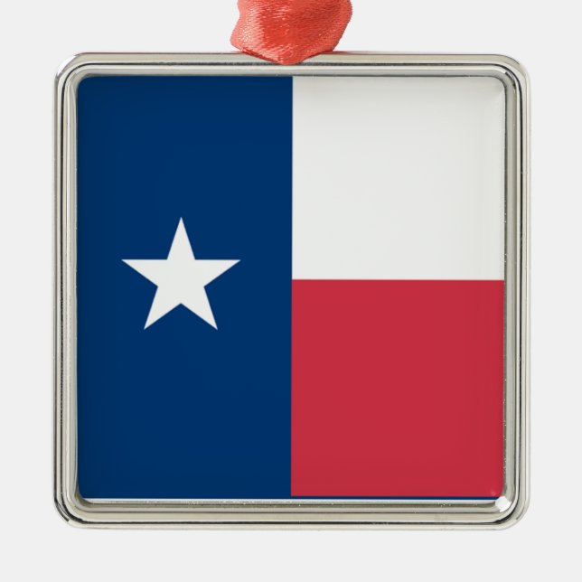 Texas Flagga Ornament (Framsidan)
