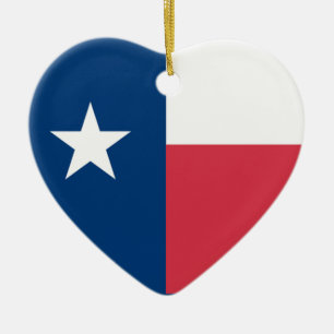 Texas Flagga Ornament