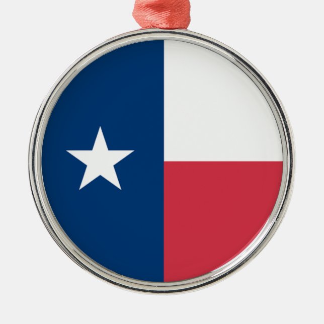Texas Flagga Ornament (Framsidan)