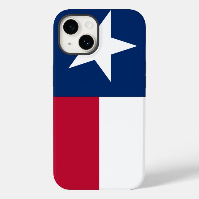 texas flagga OtterBox iphone case (Baksida)