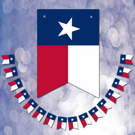 Texas Flagga Party, buntbaner/Bröllop