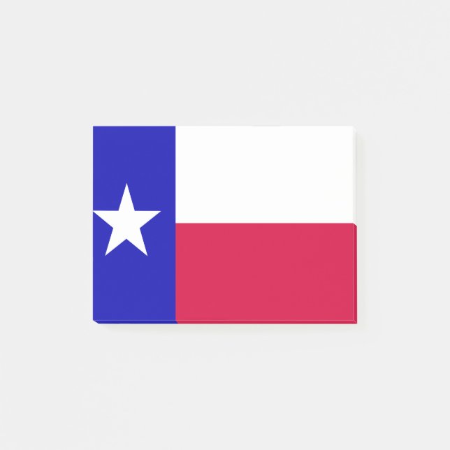 Texas Flagga Post-it Block (Framsida)