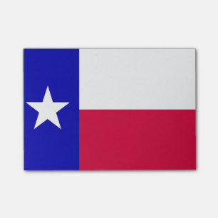 Texas Flagga Post-it Block