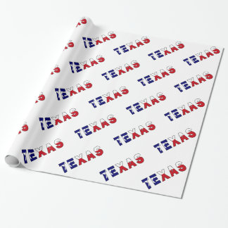Texas Flagga Presentpapper