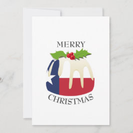 TEXAS FLAGGA | Pudding av festplommon | Jul Julkort