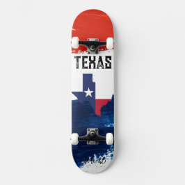 Texas Flagga Skateboard