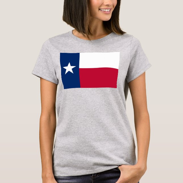 Texas flagga t shirt (Framsida)