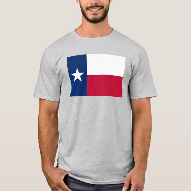 Texas flagga t shirt (Framsida)
