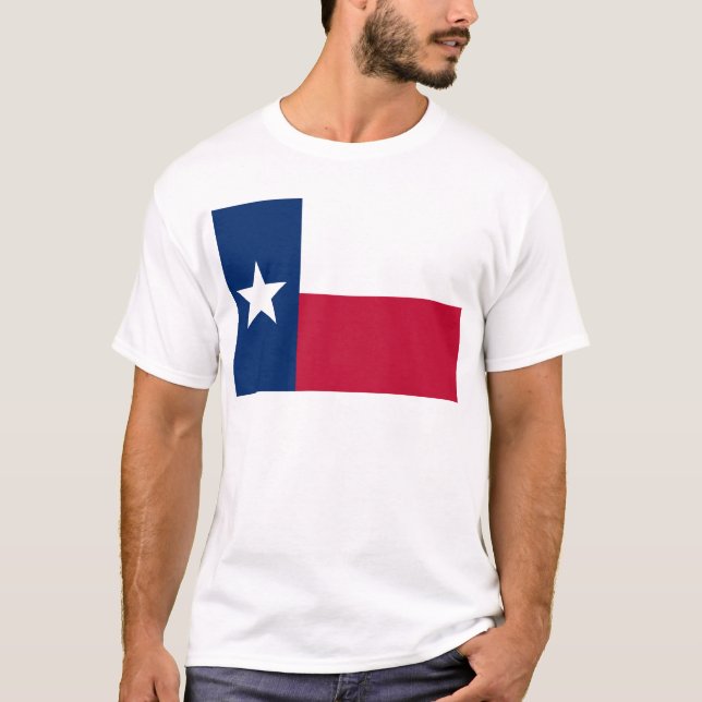 Texas flagga t shirt (Framsida)