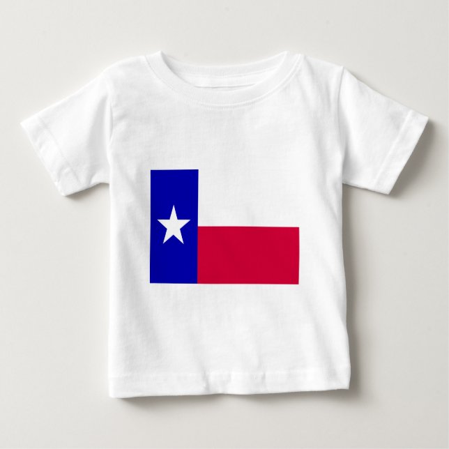 Texas flagga t-shirt (Framsida)