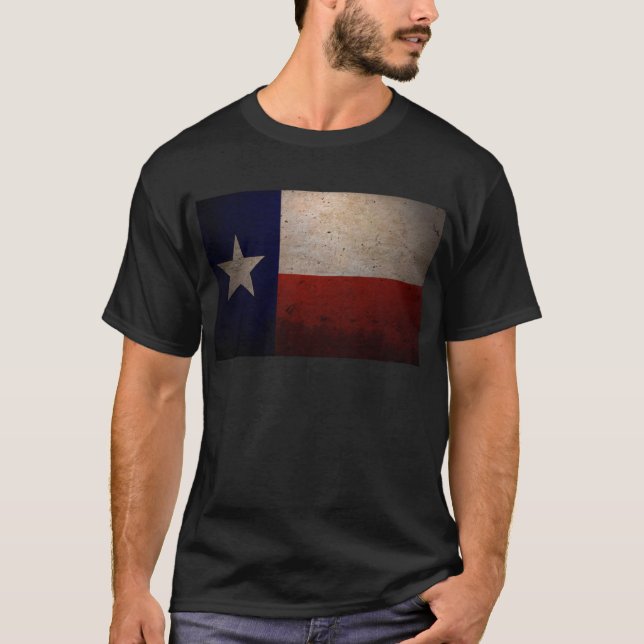 Texas flagga t shirt (Framsida)