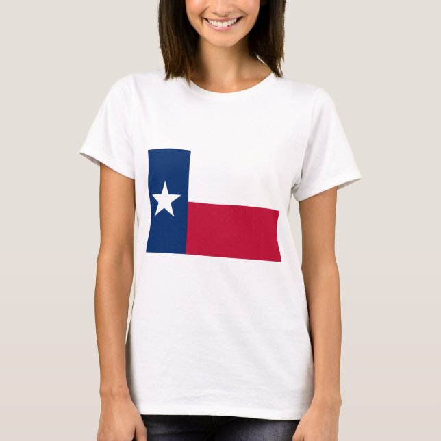 Texas flagga tee (Framsida)