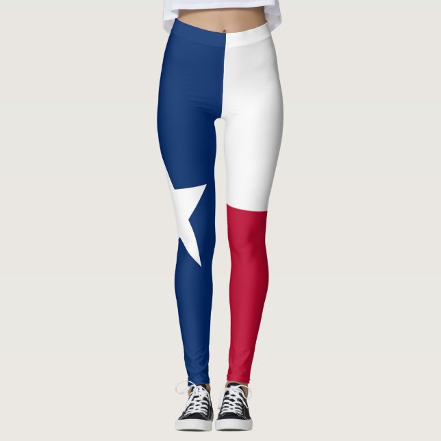 Texas flagga - Texanpride Leggings (Framsida)