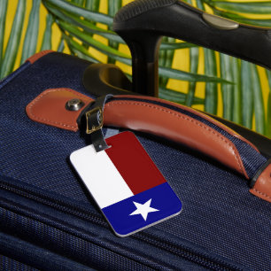 Texas: Flagga Texas Bagagebricka