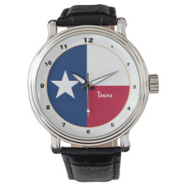 Texas Flagga & Texas mode USA /design watch Armbandsur