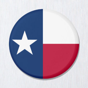 Texas flagga & Texas, USA helgdag/sport Magnet