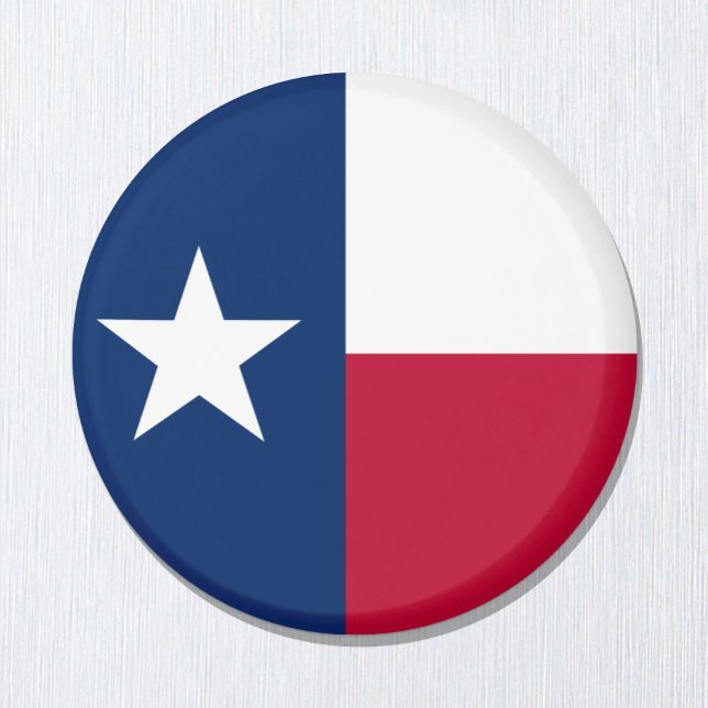 Texas flagga & Texas, USA helgdag/sport Magnet (Skapare uppladdad)