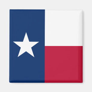 Texas flagga & Texas, USA helgdag/sport Magnet