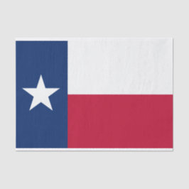Texas Flagga Tissue Paper
