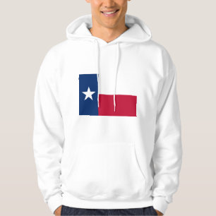 Texas flagga tröja med luva