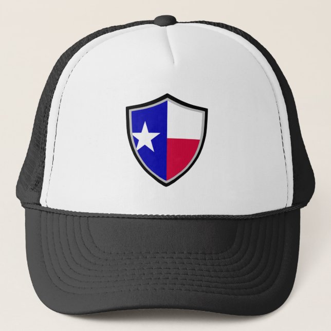 Texas flagga truckerkeps (Framsida)