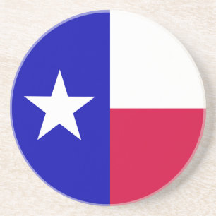 Texas Flagga Underlägg Sandsten