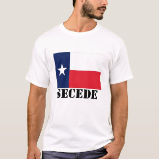 Texas-flagga UTTRÄDER UR T-shirt
