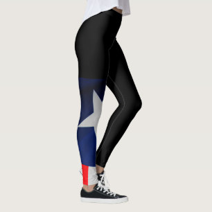 Texas flaggadamasker leggings