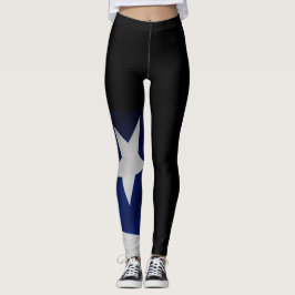 Texas flaggadamasker leggings