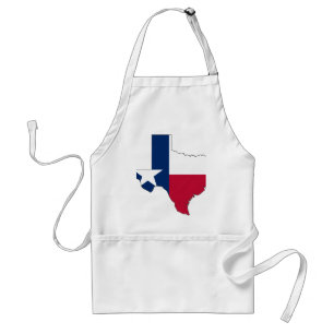 Texas flaggakarta förkläde